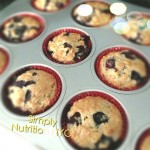Low fat blueberry muffin 5